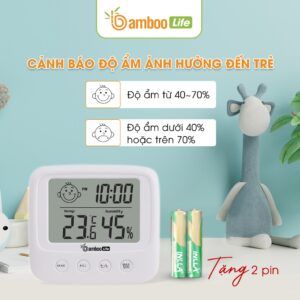 Nhiệt kế điện tử nhà có em bé - Nhỏ gọn - Tiện ích
