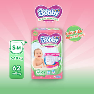 Tã bỉm quần Mở Một Bên Bobby - Bé mặc thoải mái