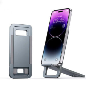 Chân đỡ điện thoại mini gấp gọn - Chất liệu Nhôm