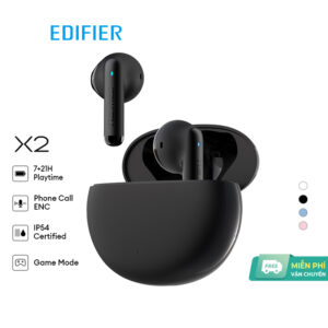 Tai nghe Bluetooth EDIFIER X2S Thời lượng pin 28 giờ 01