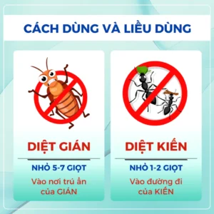 Thuốc Diệt Kiến Diệt Gián Sinh Học ANBIO 02