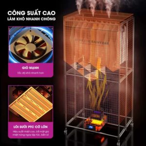 Tủ sấy quần áo CWELL 02-min