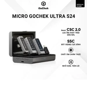 Micro thu âm không dây GoChek 01
