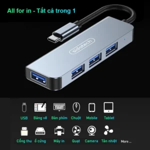 Thiết bị mở rộng kết nối cổng Type C 02