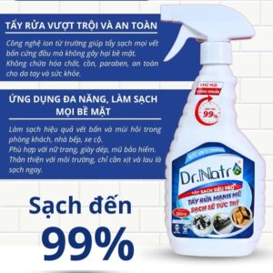 Chất tẩy đa năng Dr Natro 500ml ION từ trường 02