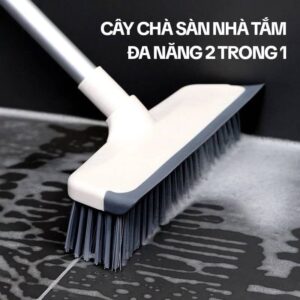 Chổi cọ sàn và gạt nước nhà tắm 2 trong 1 01-min