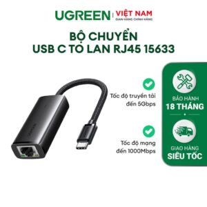 Cáp chuyển đổi Type C sang mạng LAN tốc độ cao 01-min
