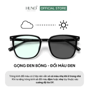 Kính thời trang đổi màu trẻ trung Huno 02