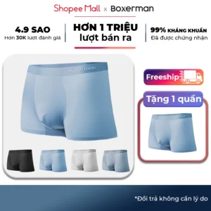 Quần lót nam Boxer thun lạnh Boxerman 01