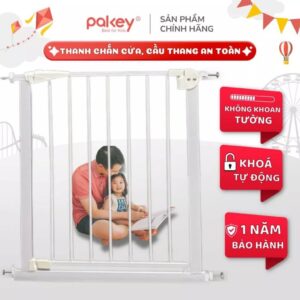 Thanh chắn cửa cầu thang Pakey Không khoan tường 02-min