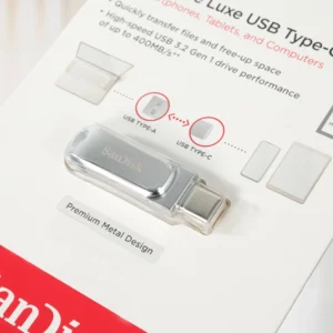 USB 3.2 OTG Sandisk 2 Trong 1 Tốc độ đọc 400Mb giây 02