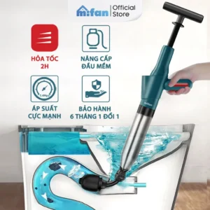 Súng Thông Tắc Bồn Cầu Khí Nén MIFAN