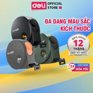 Thước Cuộn Thép DELI Chiều