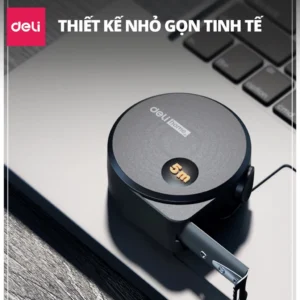 Thước Cuộn Thép DELI Chiều 02