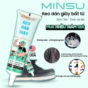 Keo Dán Giày Trong Suốt Minsu 01