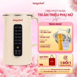 Máy làm sữa hạt da năng Lazychef 12 in 1