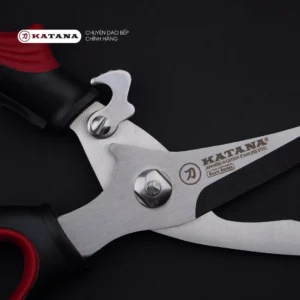 Kéo cắt gà KATANA lưỡi cong có trợ lực 02