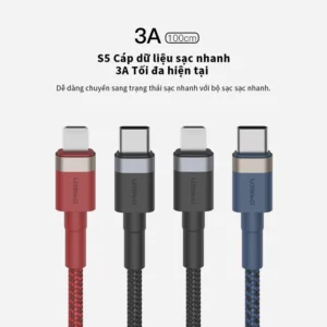 Dây cáp Type-C sạc nhanh PD Orsen 60W